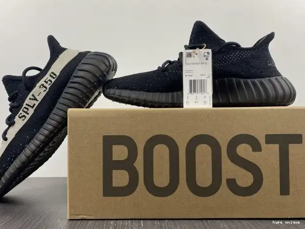 hype Yeezy BY1604 White Core Black V2 Boost 350 Adidas 0327